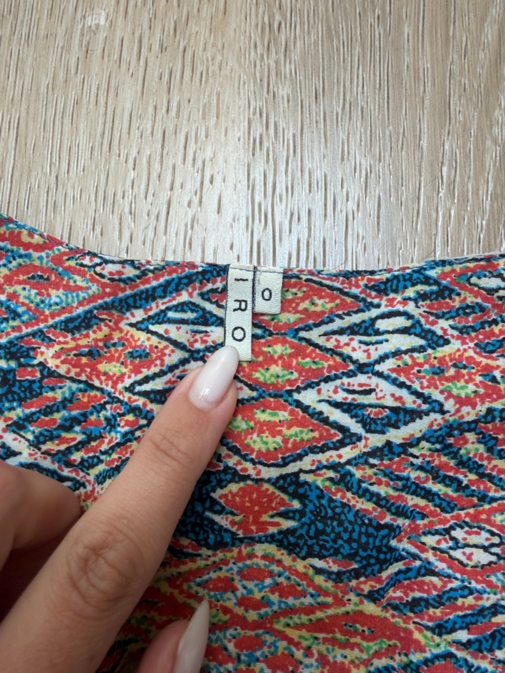IRO Multi-Color Printed Mini Dress - Picture 5 of 6